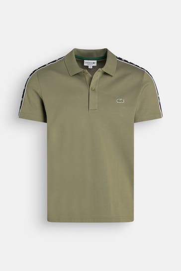 LACOSTE Polo-Shirt graugrün