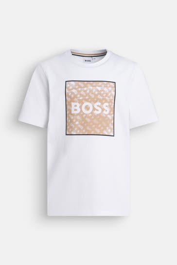 BOSS T-Shirt weiß