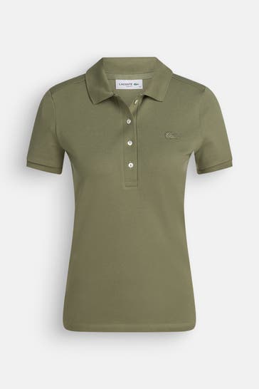 LACOSTE Polo-Shirt oliv