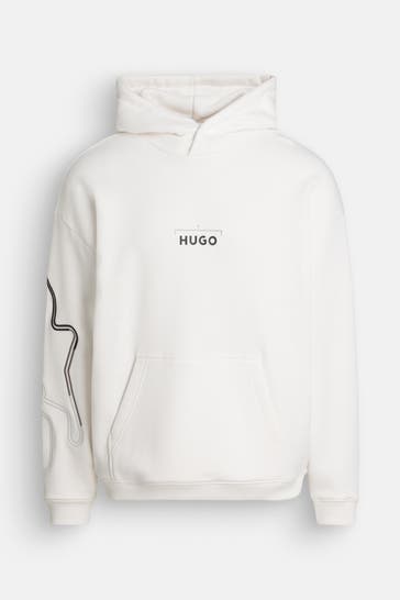 HUGO Hoodie 'Doad' weiß