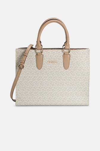 GUESS Shopper weiß logo