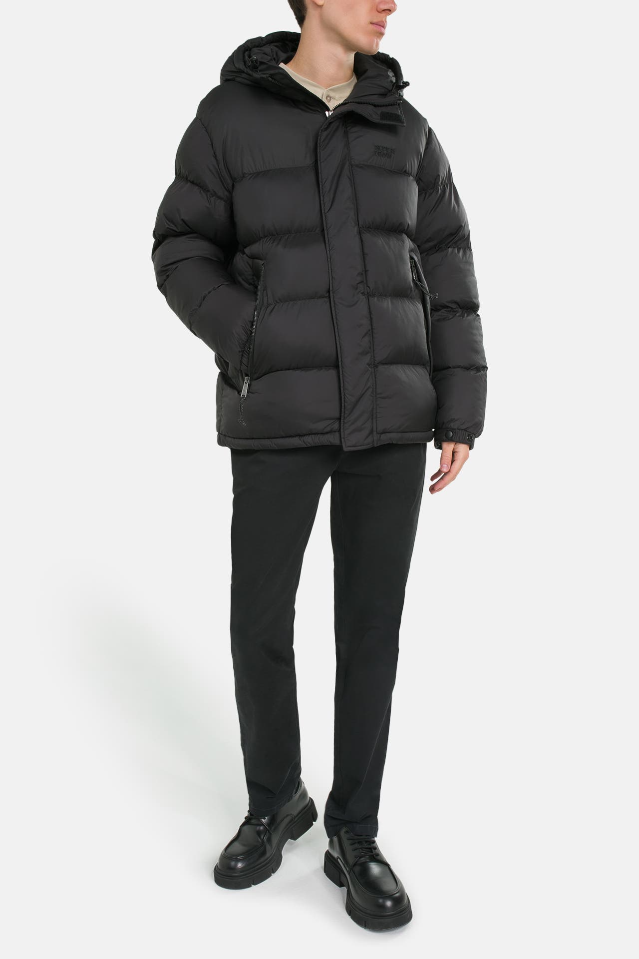 SUPERDRY Steppjacke schwarz, Bild 1
