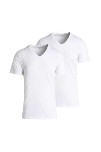 BUGATTI 2er-Pack T-Shirt weiß