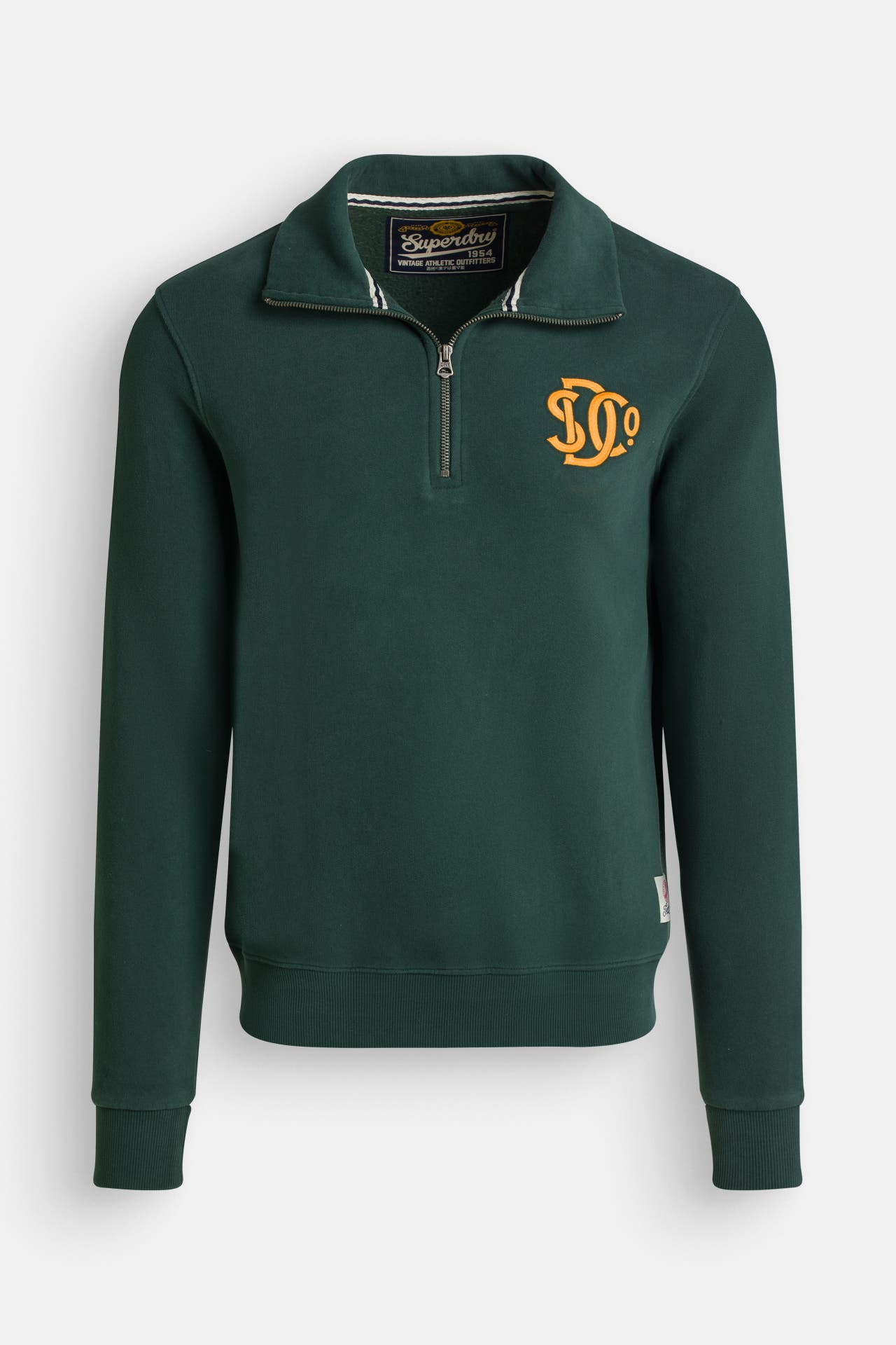 SUPERDRY Sweat-Troyer dunkelgrün, Bild 1