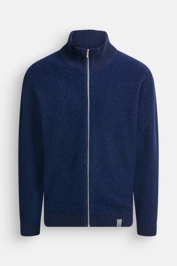 COLOURS & SONS Strickjacke navy