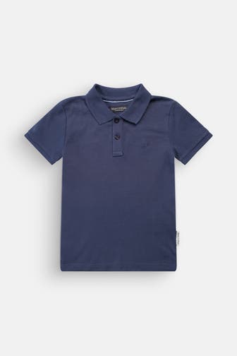MARC O'POLO Polo-Shirt graublau