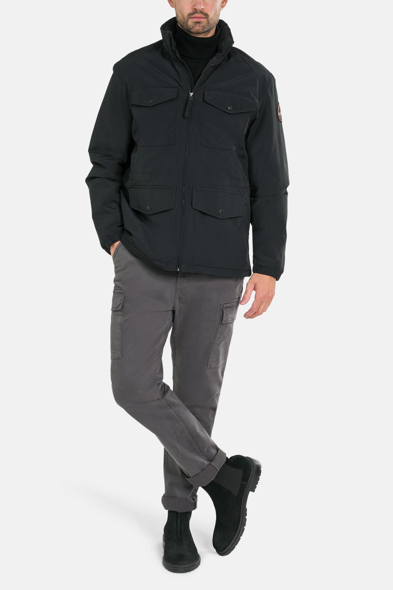 NAPAPIJRI Jacke 'AGRAM' schwarz, Bild 1