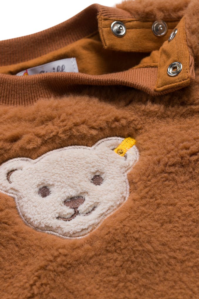 STEIFF Fleece-Pullover braun » günstig online kaufen | Outletcity