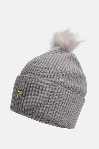 TOMMY HILFIGER Mütze grau