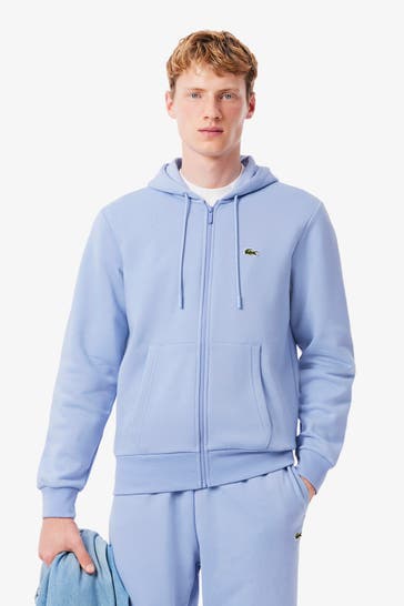 LACOSTE Sweatjacke taubenblau
