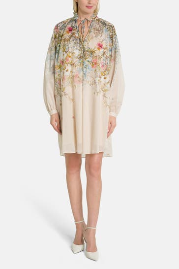 RIANI Patterned Mini Dress