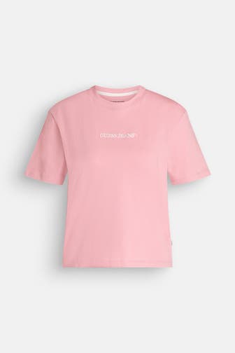 GUESS T-Shirt altrosa