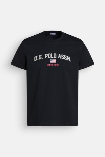 U.S. POLO ASSN. T-Shirt schwarz