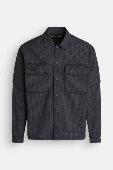 WOODBIRD Overshirt 'Dim' kariert