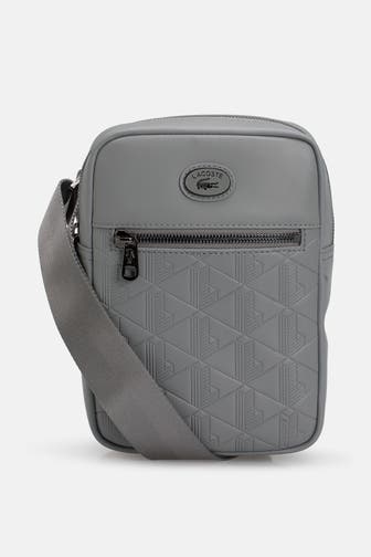 LACOSTE Umhängetasche grau