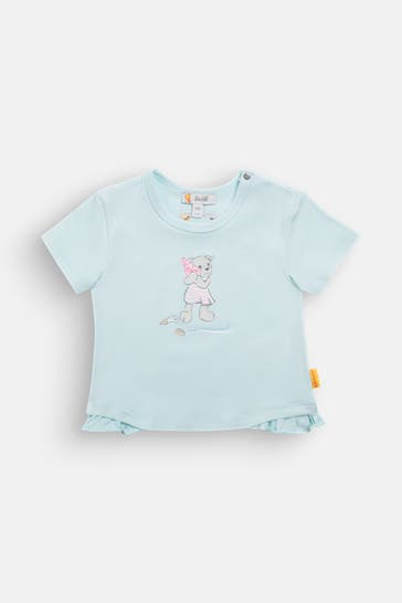 STEIFF T-Shirt hellblau