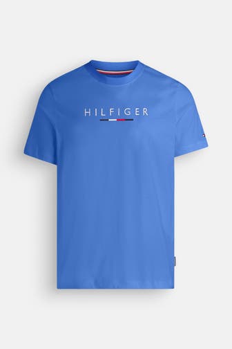 TOMMY HILFIGER T-Shirt 'New York' azurblau