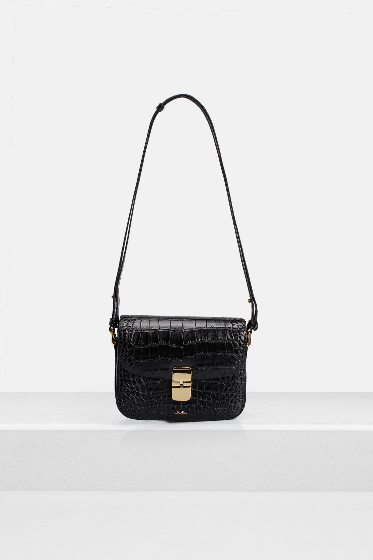 A.P.C. Umhängetasche schwarz, Bild 1