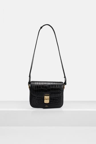 A.P.C. Umhängetasche schwarz
