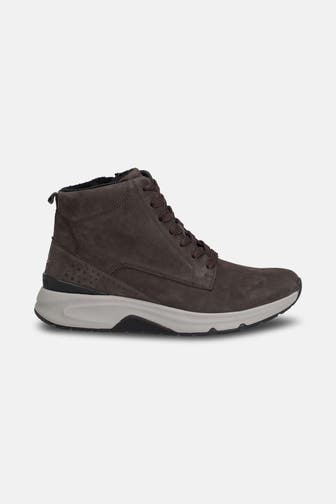 GABOR Leder-Sneaker dunkelgrau
