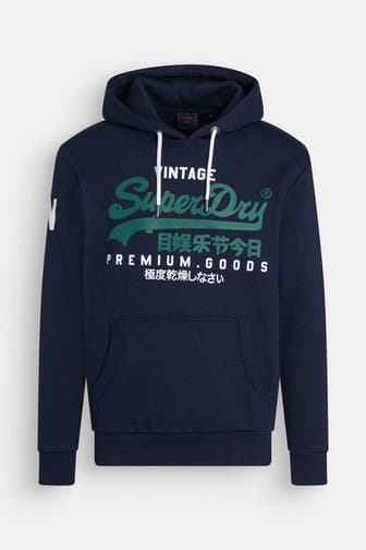 SUPERDRY Hoodie dunkelblau