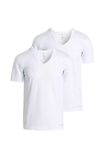 BALDESSARINI 2er-Pack T-Shirt weiß
