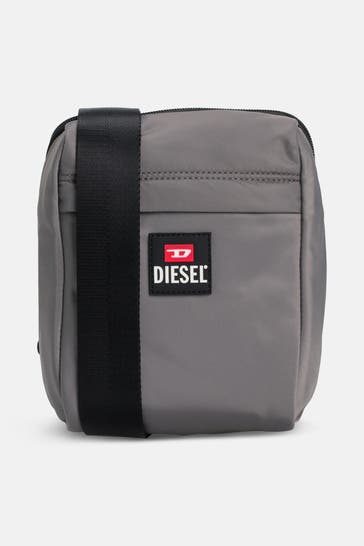DIESEL Umhängetasche grau
