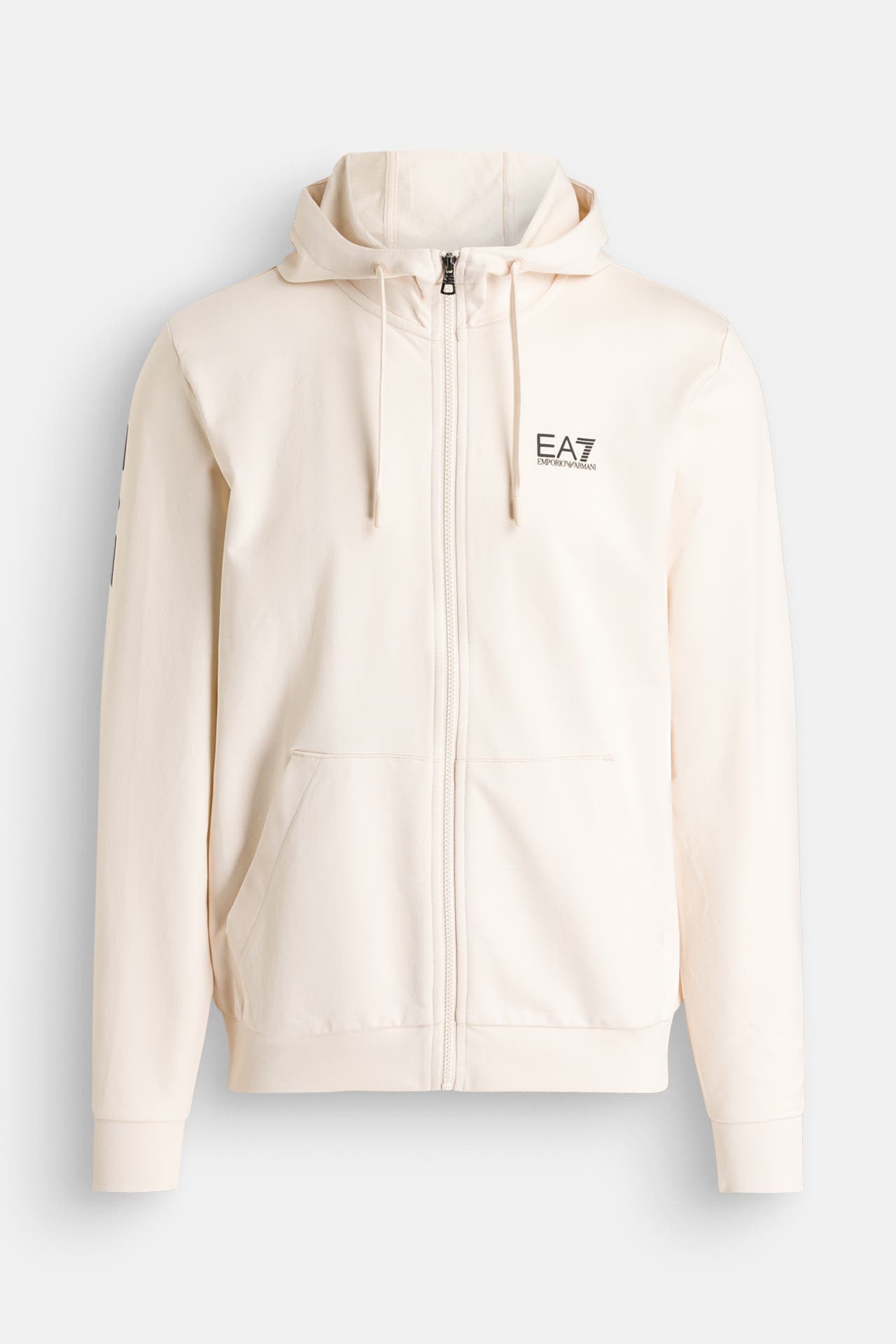 EA7 Sweatjacke beige, Bild 1