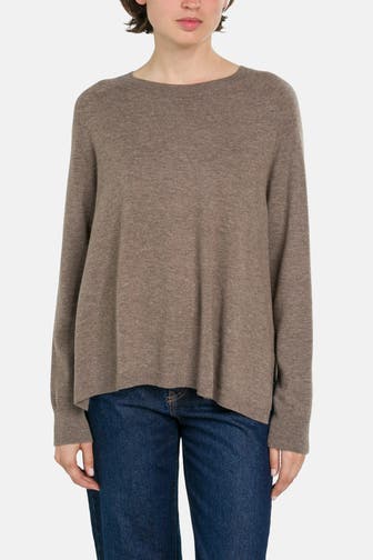 0039 ITALY Strickpullover 'Nikita' braun