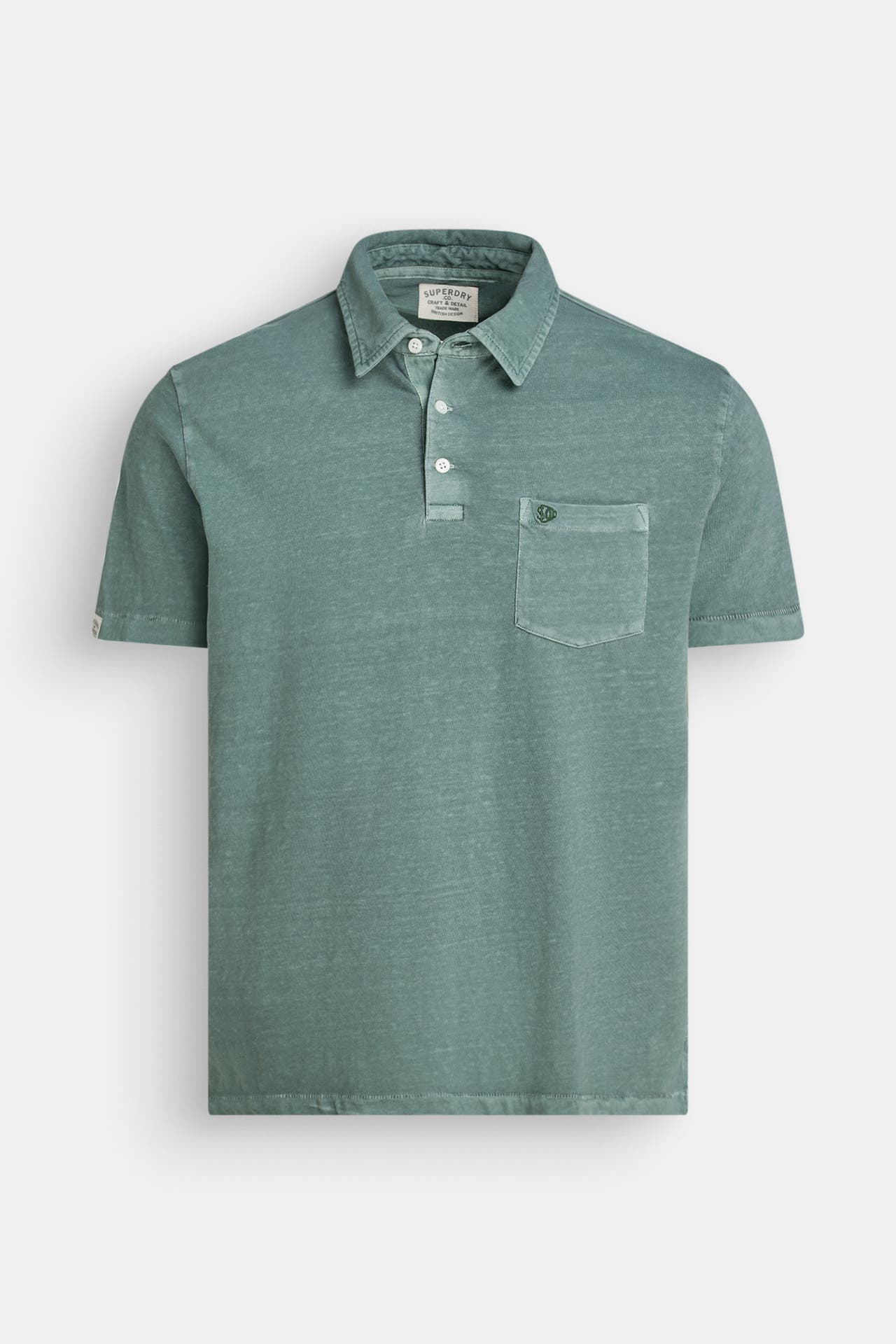 SUPERDRY Polo-Shirt jade, Bild 1
