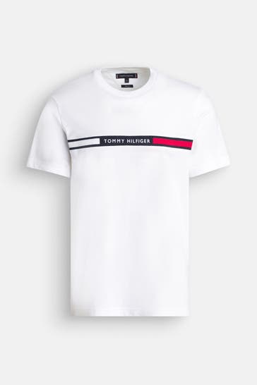 TOMMY HILFIGER T-Shirt weiß