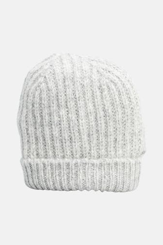 CLOSED Wollmix-Beanie hellgrau