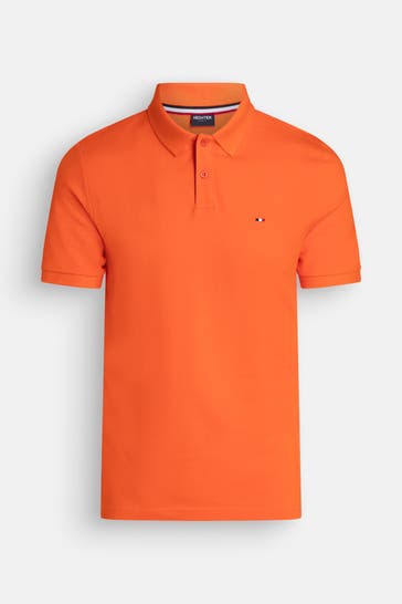 HECHTER Paris Polo-Shirt dunkelorange
