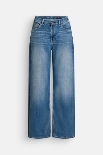 AG ADRIANO GOLDSCHMIED Jeans 'New Baggy' flared blau