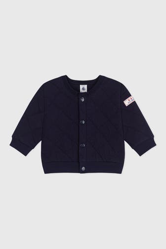 PETIT BATEAU Sweatjacke navy