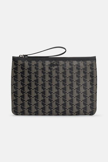 LACOSTE Clutch 'Zely' gemustert