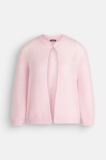LUISA CERANO Strick-Cardigan rosa