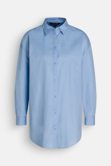 ARMANI EXCHANGE Casual-Bluse taubenblau