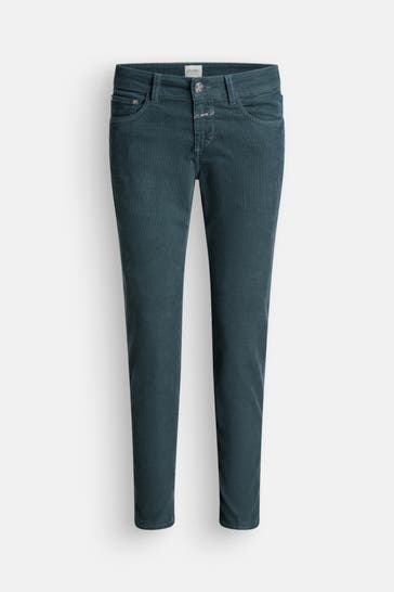 CLOSED Cordhose 'Baker' graugrün