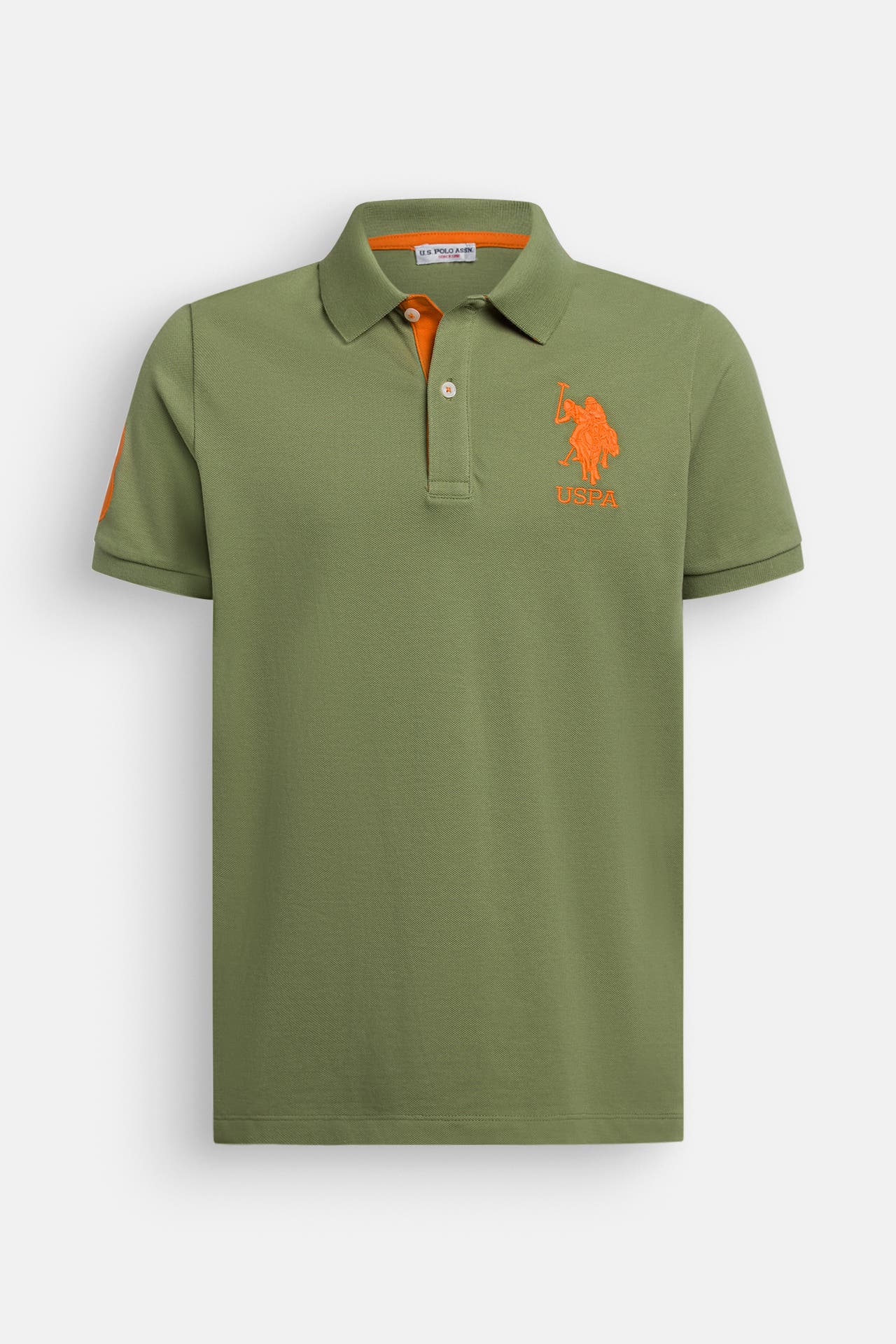U.S. POLO ASSN. Polo-Shirt graugrün, Bild 1
