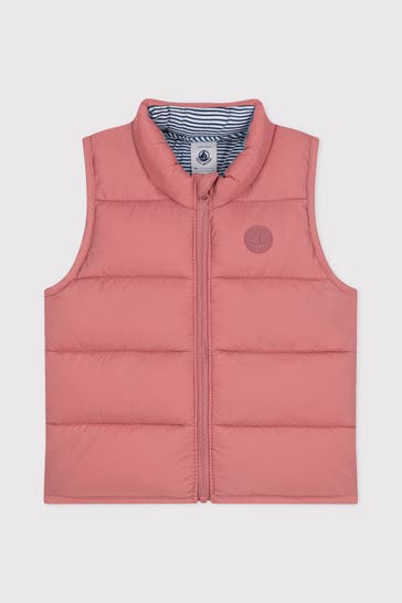 PETIT BATEAU Weste 'Doudoune' dunkelrosa
