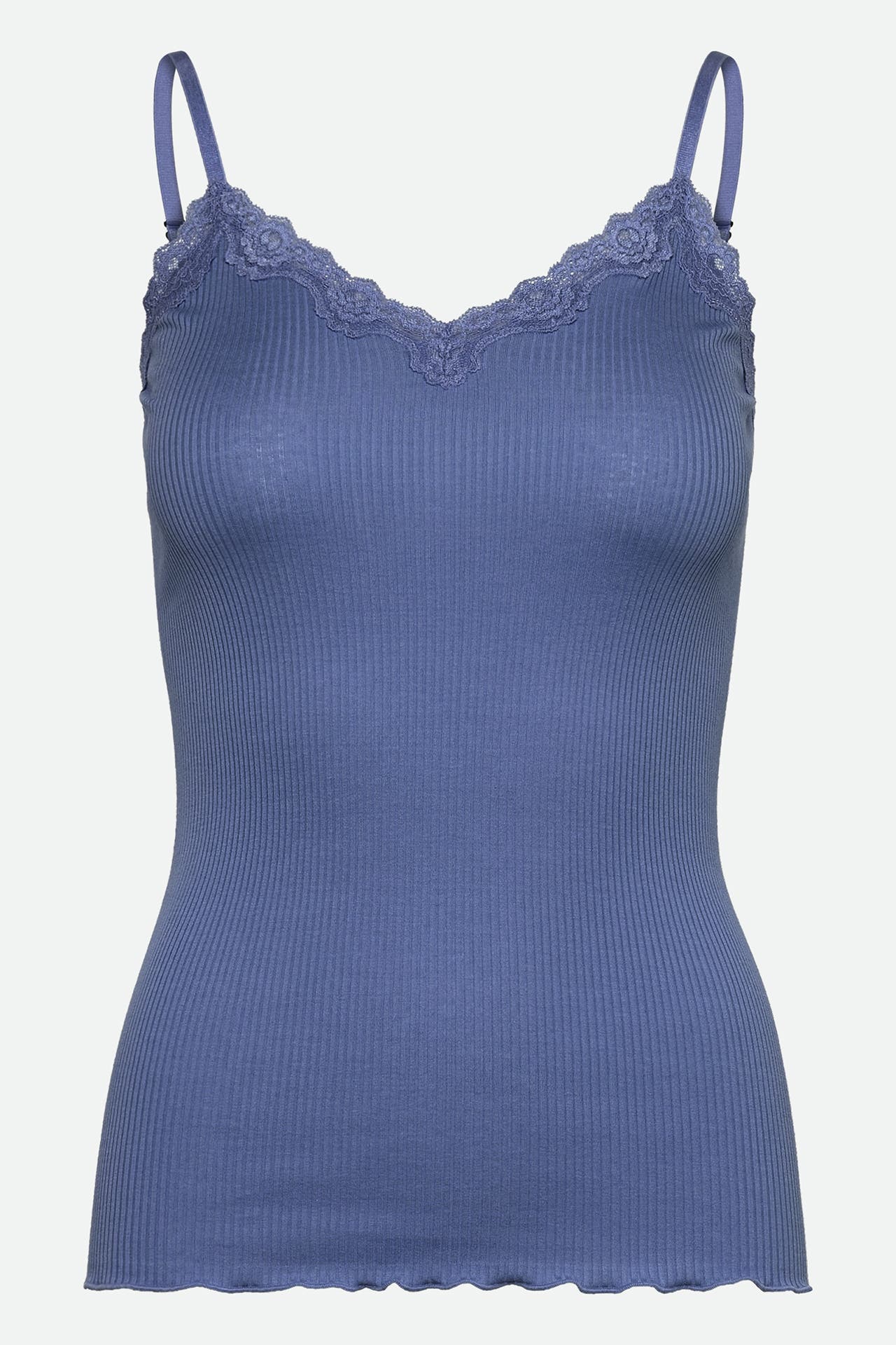 ROSEMUNDE Seidenmix-Top 'Beatha' azurblau, Bild 1