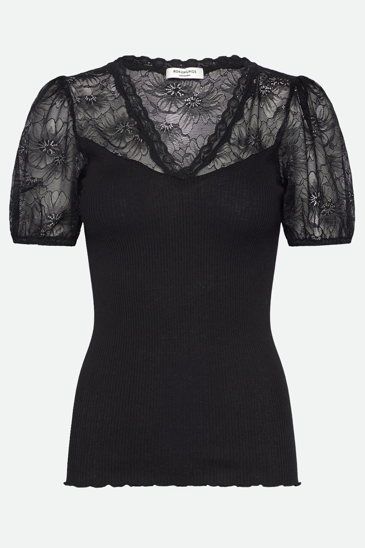 ROSEMUNDE Seidenmix-Shirt schwarz, Bild 1