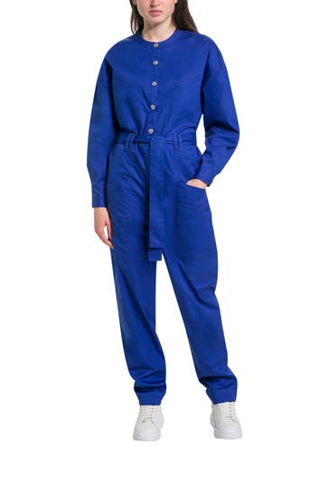 LOLLYS LAUNDRY Jumpsuit 'Yuko' könisgblau