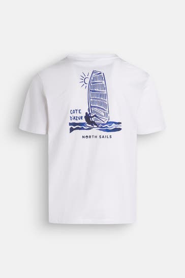 NORTH SAILS T-Shirt weiß