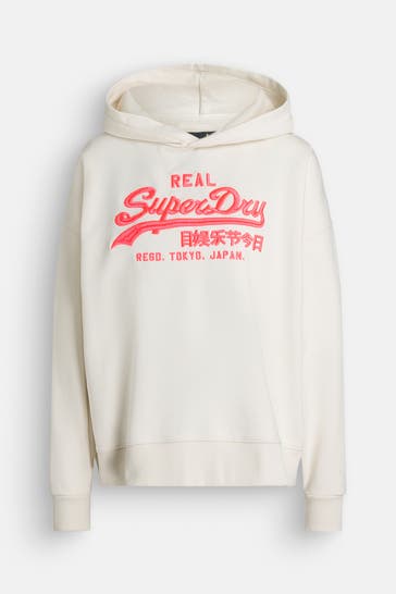 SUPERDRY Hoodie beige