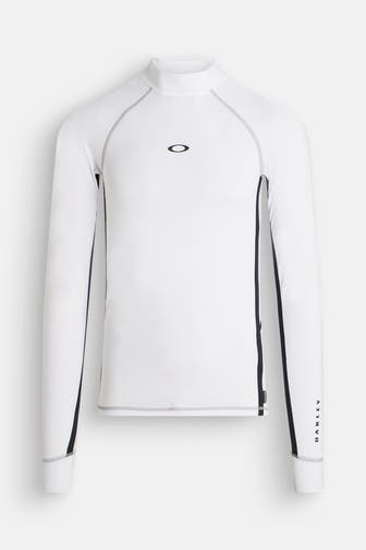 OAKLEY Funktionsshirt 'Tidal Pressure Rashguard' weiß