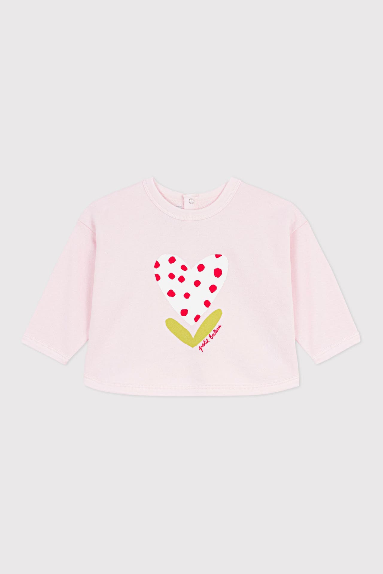 PETIT BATEAU Sweatshirt hellrosa, Bild 1