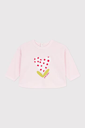 PETIT BATEAU Sweatshirt hellrosa