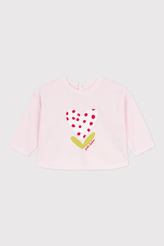 PETIT BATEAU Sweatshirt hellrosa